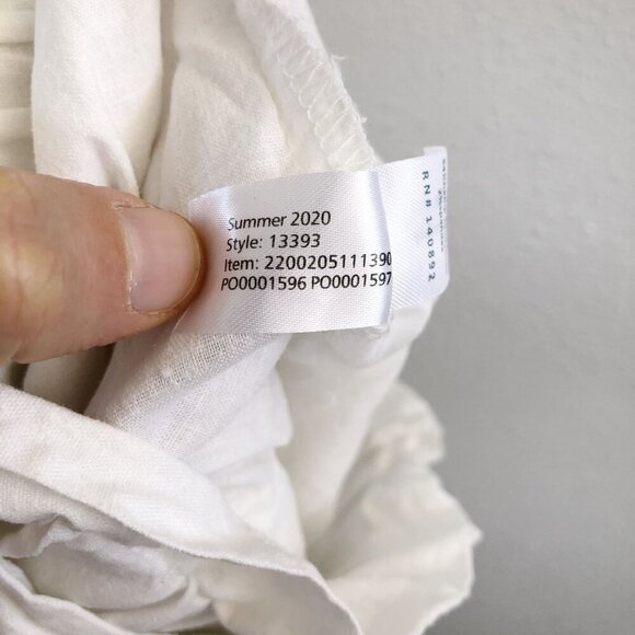 MARINE LAYER Audrey Short in Cream White Size XS - Picture 9 of 11